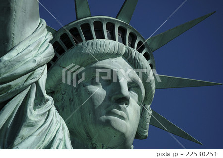 Statue of Liberty against clear sky 22530251