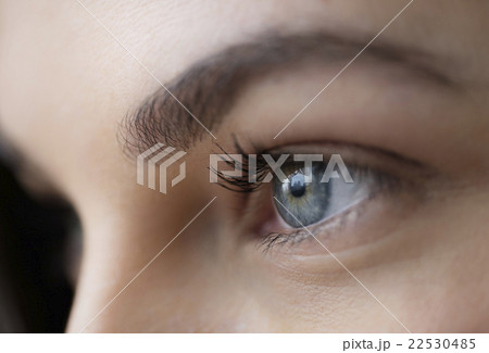 Close up of young woman with blue eyes Close up of young woman with blue eyes 22530485