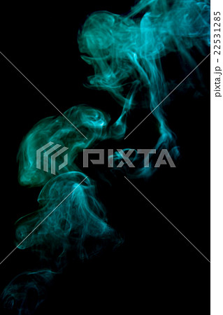 Smoke-shaped Monster,black background 22531285