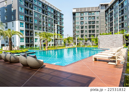 beautiful swimming pool in condominium beautiful swimming pool in condominium 22531832