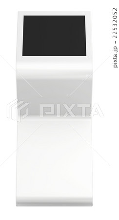 information kiosk. Terminal. interactive kiosk on information kiosk. Terminal. interactive kiosk on 22532052