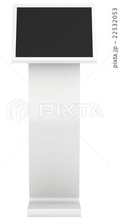 information kiosk. Terminal. interactive kiosk on information kiosk. Terminal. interactive kiosk on 22532053