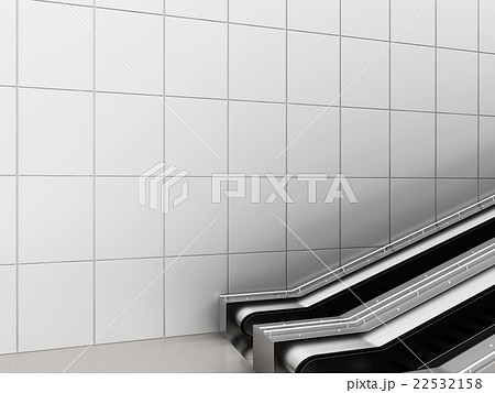 Escalator, Up and down escalators in public Escalator, Up and down escalators in public 22532158