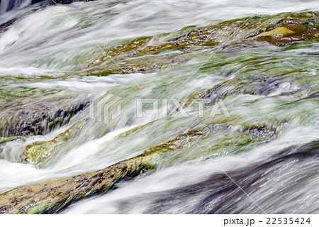 奥日光竜頭の滝のアップ 22535424