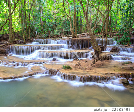 Hua Mae Kamin waterfall, Kanchanaburi, Thailand 22535492