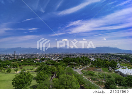 富士山と街並み 富士山と街並み 22537669