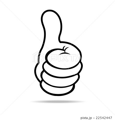 Vector of cartoon hand Vector of cartoon hand 22542447