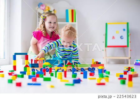 Kids playing at day care 22543623