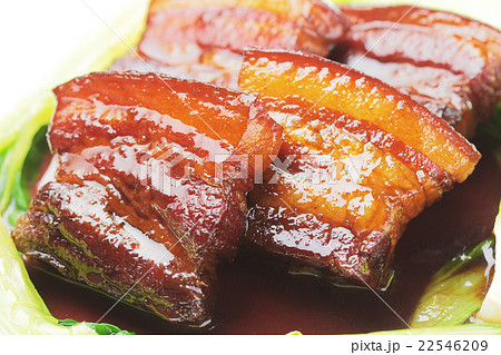 中華風豚の角煮のアップ 中華風豚の角煮のアップ 22546209