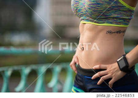 Trained female body Trained female body 22546853