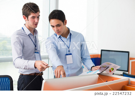 Managers at work Managers at work 22547232