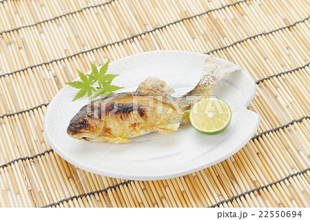 アユの塩焼き　夏イメージ 22550694