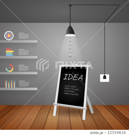Idea concept design template, for business concept 22554610
