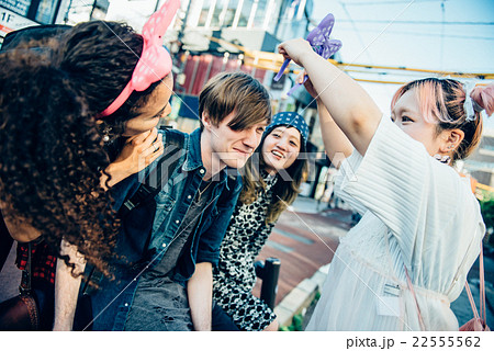 原宿を観光する外国人 22555562