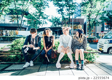 原宿を観光する外国人 22555674