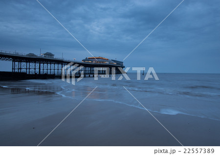 Cloudy Pier 22557389