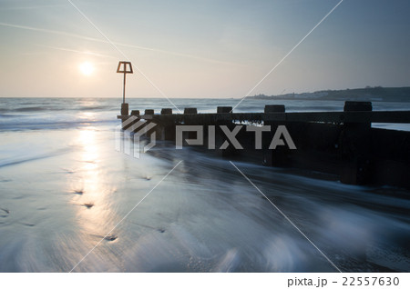Sun Coming up at Swanage Sun Coming up at Swanage 22557630