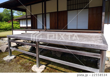 桂離宮　古書院の月見台 22558534