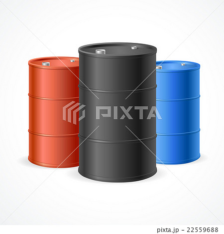 Oil Barrel Drum. Vector 22559688