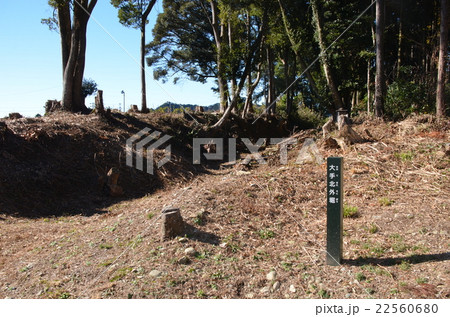 諏訪原城　大手北外堀 22560680