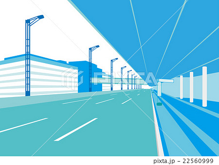 羽田空港第二ターミナル出発ロビー前道路 羽田空港第二ターミナル出発ロビー前道路 22560999