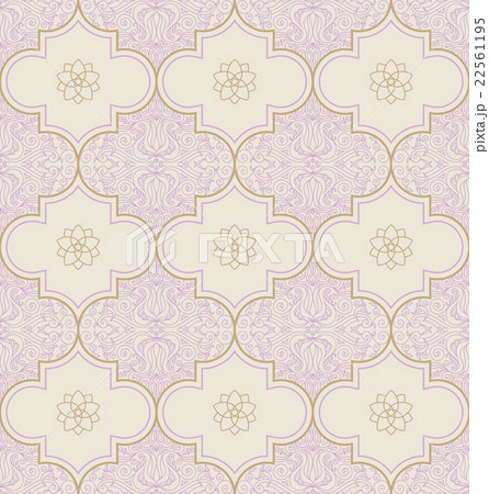 Vector seamless pattern with art ornament for Vector seamless pattern with art ornament for 22561195