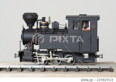 ナローゲージC型タンク式蒸気機関車模型 22562513