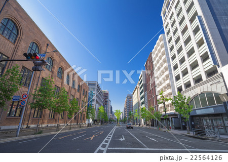 京都の都市風景　烏丸姉小路付近 22564126