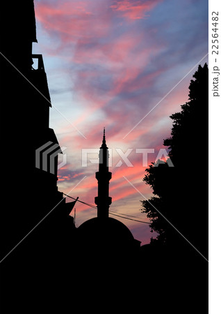 Mosque in Old Town, Rhodes, Greece 22564482