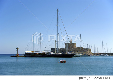 Rhodes Tower of St. Nicholas, Greece 22564483