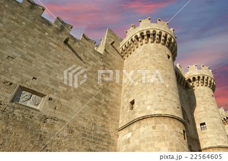 Rhodes Medieval Knights Castle (Palace), Greece 22564605