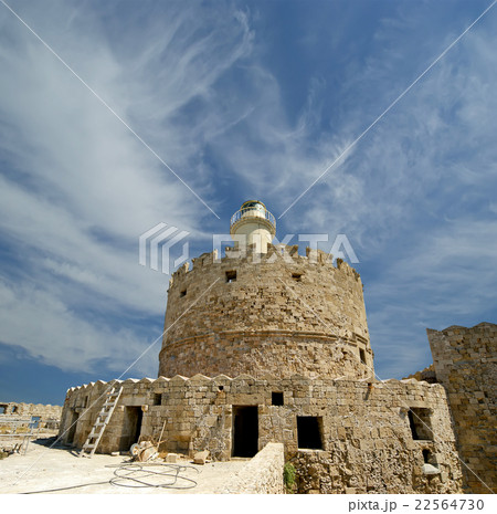 Rhodes Tower of St. Nicholas, Greece Rhodes Tower of St. Nicholas, Greece 22564730