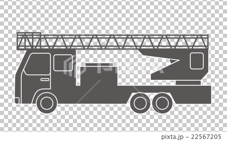 はしご車 22567205