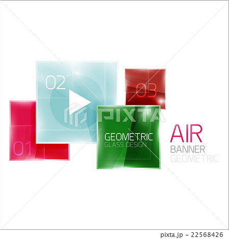 Air glossy square composition 22568426