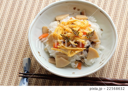 筍のちらし寿司 22568632