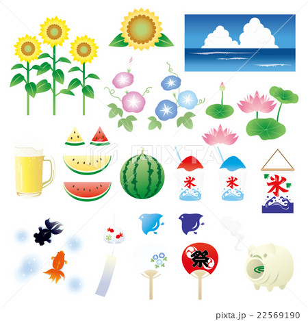 夏イメージの素材 夏イメージの素材 22569190