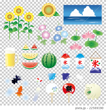 夏イメージの素材 夏イメージの素材 22569190