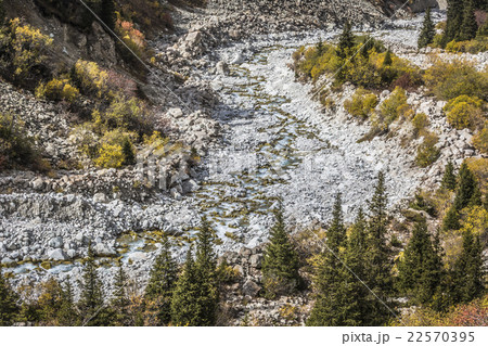 The panorama of mountain landscape of Ala-Archa 22570395