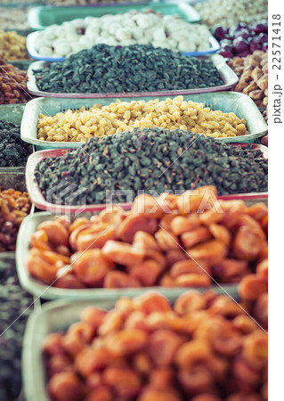 Dry fruits and spices Dry fruits and spices 22571418