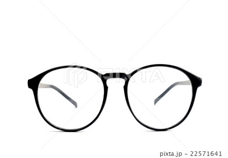 Black eye glasses Isolated 22571641