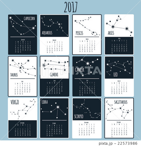 Calendar 2017. Week starts from Sunday 22573986