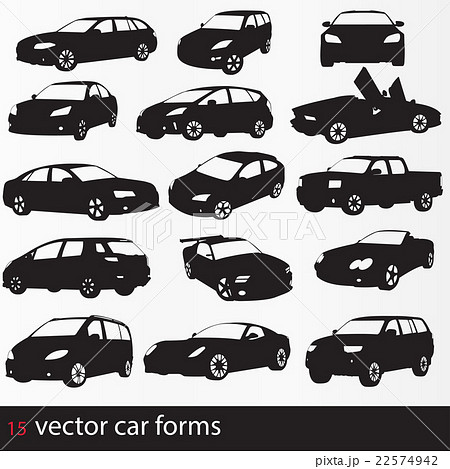 Cars silhouette 22574942