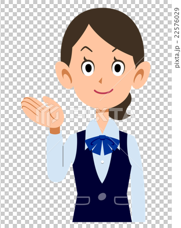穿制服的女性上班族將指導 穿制服的女性上班族將指導 22576029