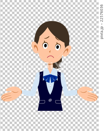 Female company workers wearing uniforms get shocked Female company workers wearing uniforms get shocked 22576036