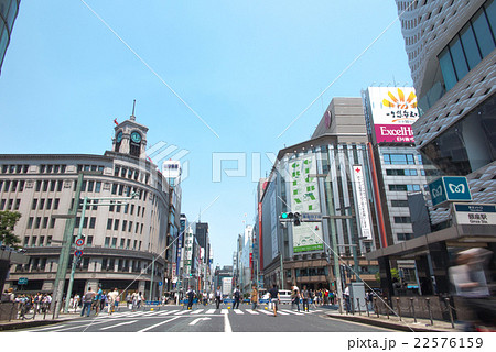 銀座四丁目交差点 22576159