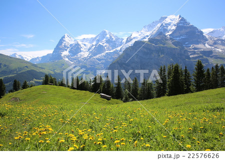 スイス　アルプス三山 22576626