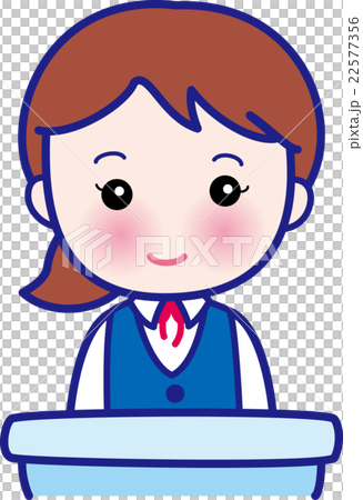 受付窓口　女性 22577356