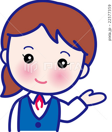 受付窓口 事務職女性 受付窓口 事務職女性 22577359