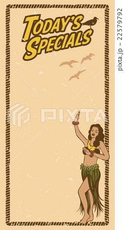 Today's specials sign board Today's specials sign board 22579792