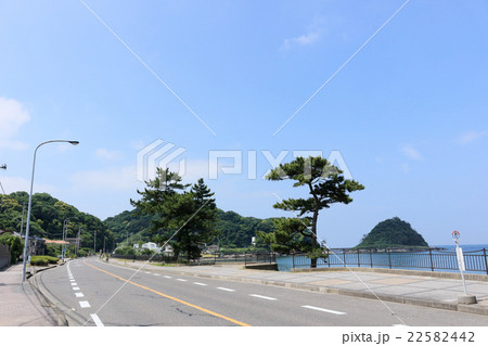 国道127号線(千葉県鋸南町） 22582442